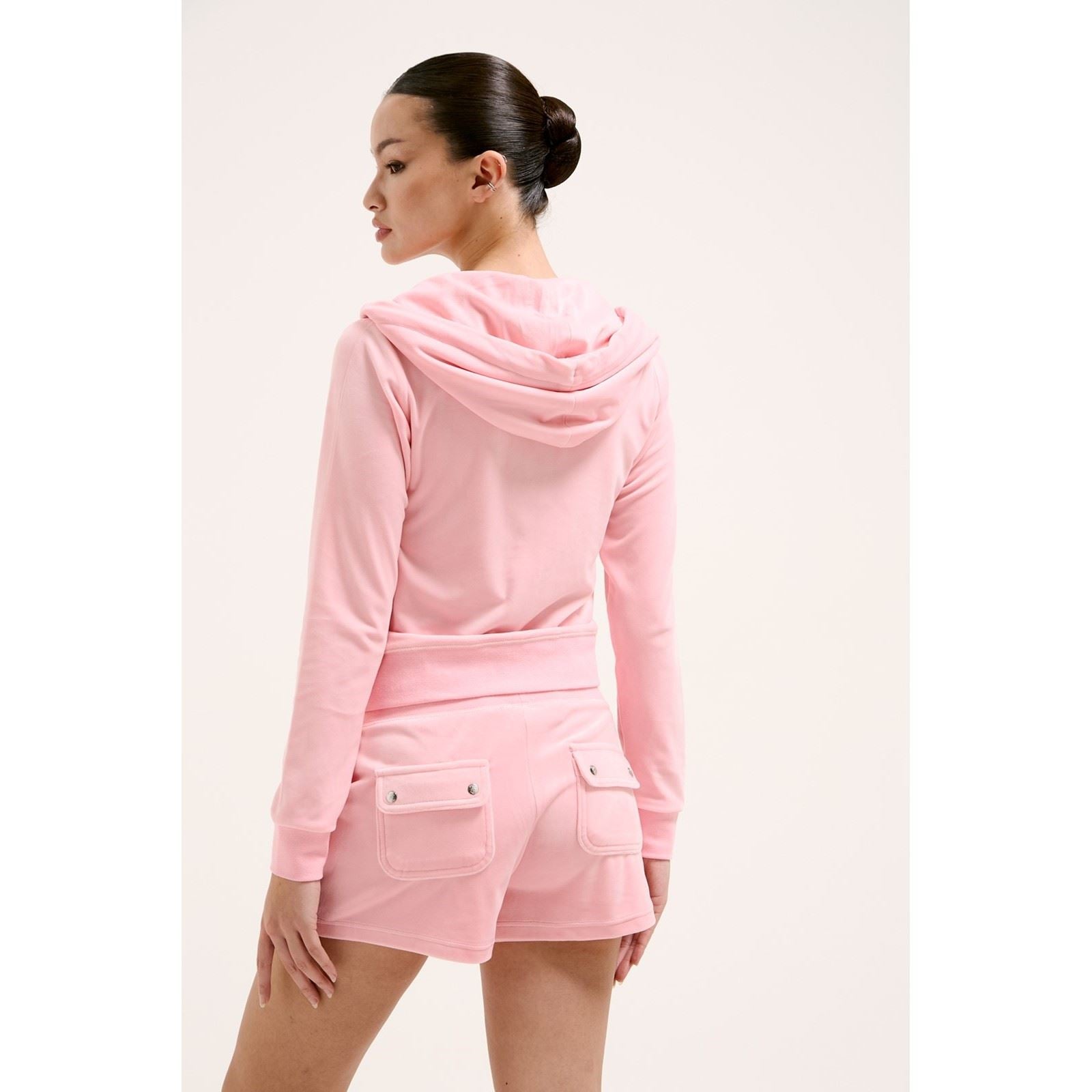 Juicy Couture Robertson Classic Jacket Polyester Damen Pink Kapuzenpullover