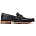 Base London Madison Leder Herren Schwarze Mokassins