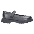Hush Puppies Tally Junior Mädchenschuhe Aus Schwarzem Leder