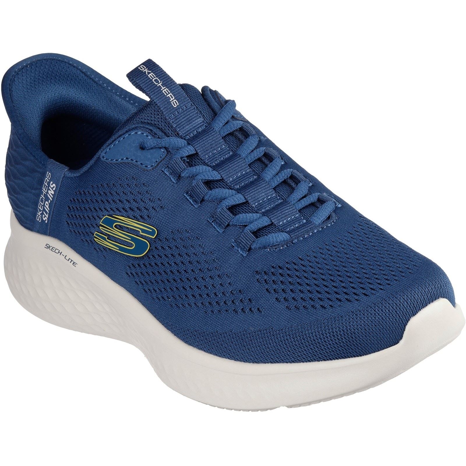 Skechers Skech-Lite Pro Primebase Textile Herren Turnschuhe In Petrol
