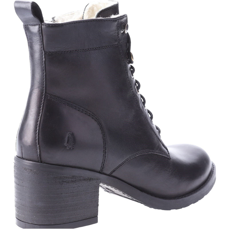 Hush Puppies Harriet Damenlederstiefel In Schwarz