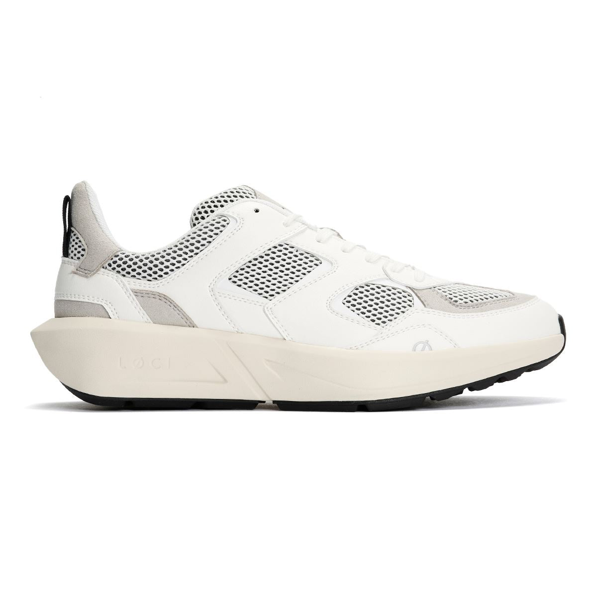 LØCI VØLT Plastik Weiße Sneakers