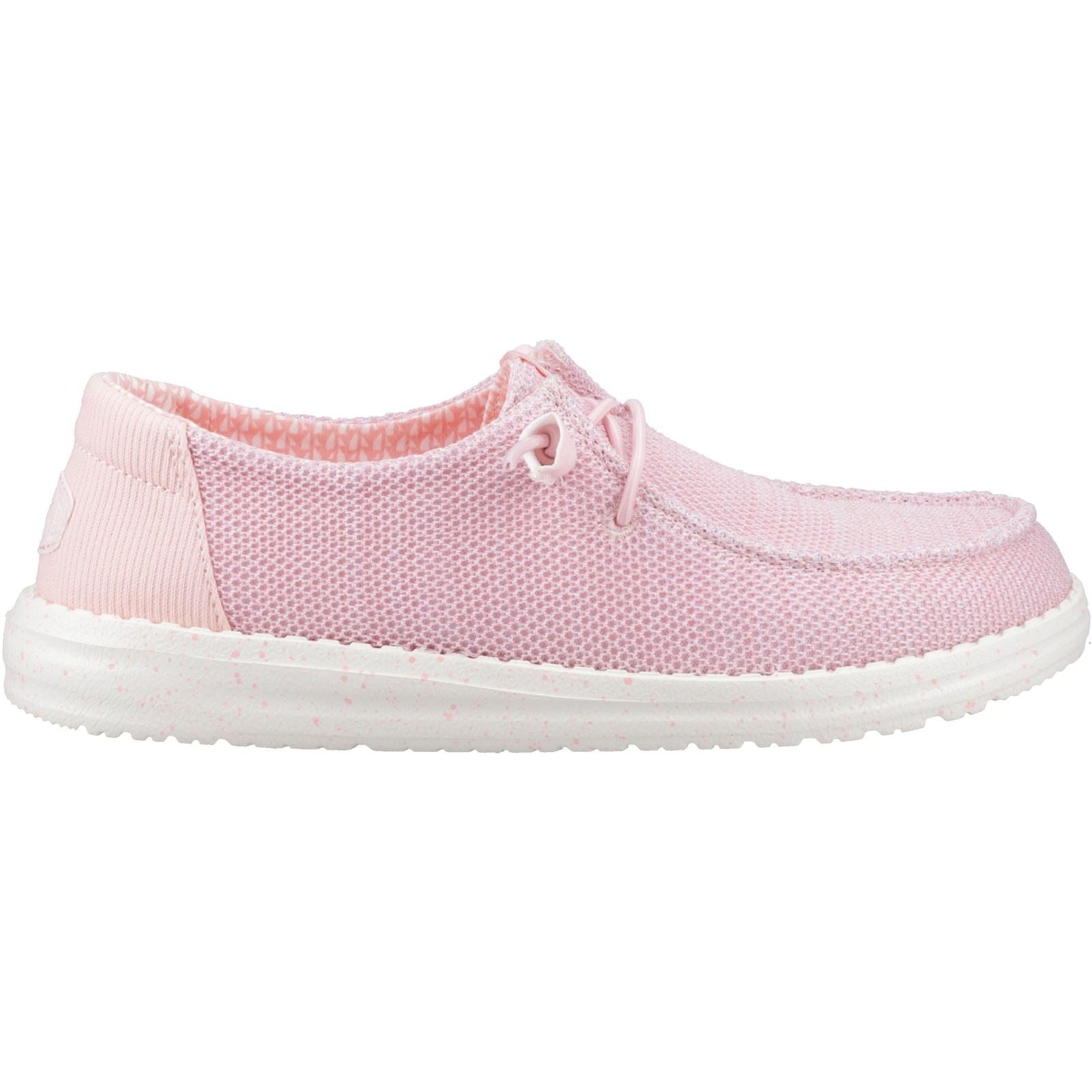 HEYDUDE Wendy Stretch Sox Polyester Mischung Damen Rosetten Mokassin Schuhe