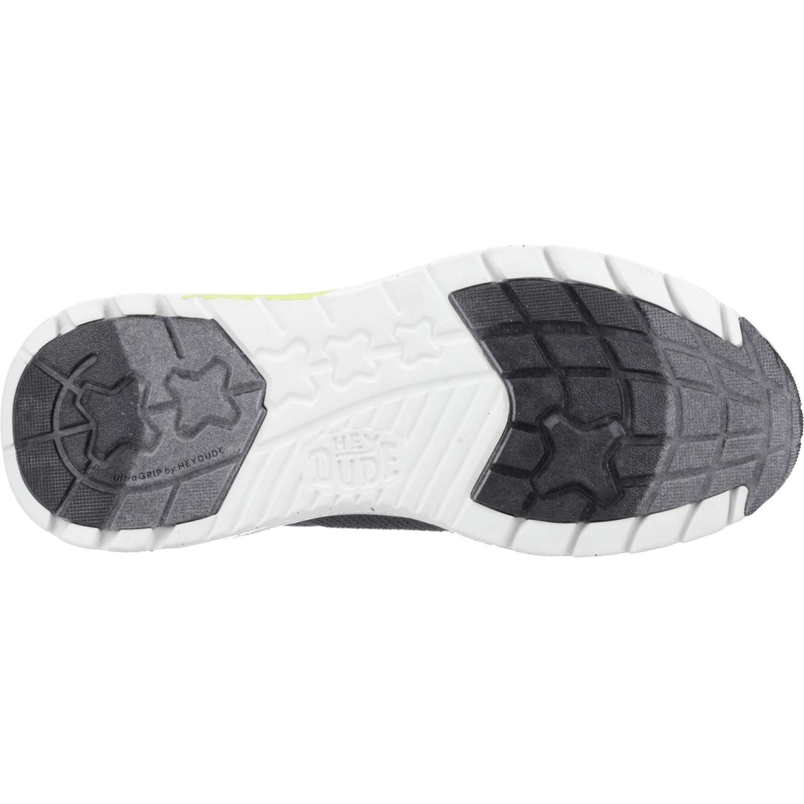 HEYDUDE Sirocco Sport Mode Herren Sneaker In Meliertem Grau/Anthrazit