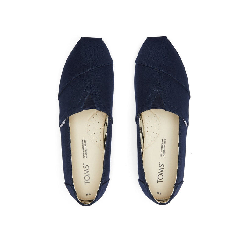 TOMS Alpargata 100% Baumwolle Herren Navy Espadrilles