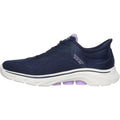 Skechers GO WALK 7 - Valin Damen Sneaker In Marineblau/Lavendel