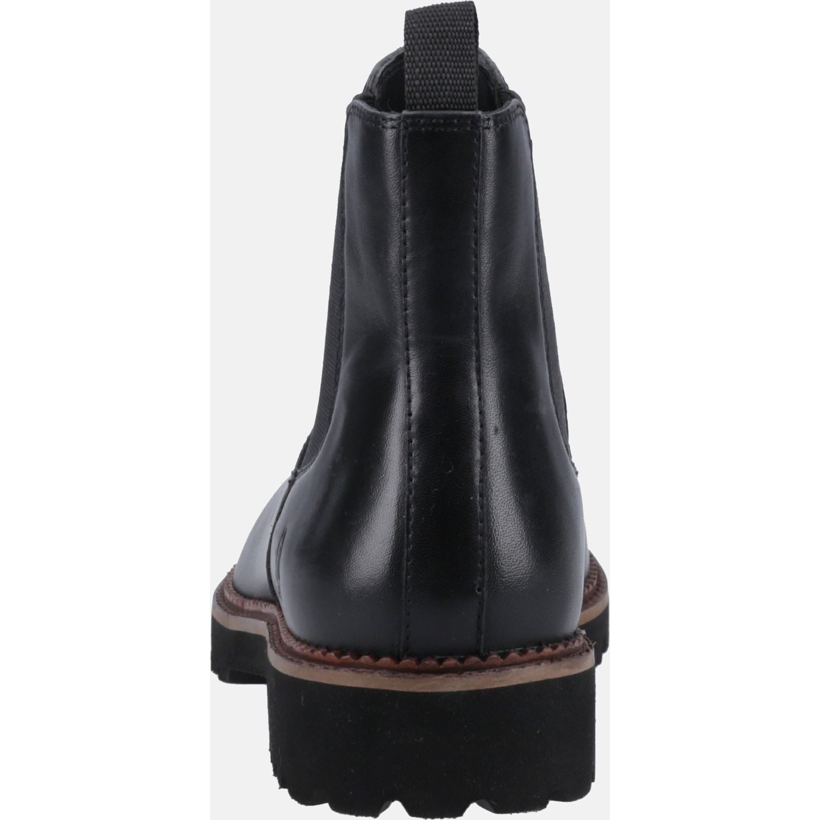 Hush Puppies Gwyneth Chelsea Damenstiefel Aus Schwarzem Wildleder