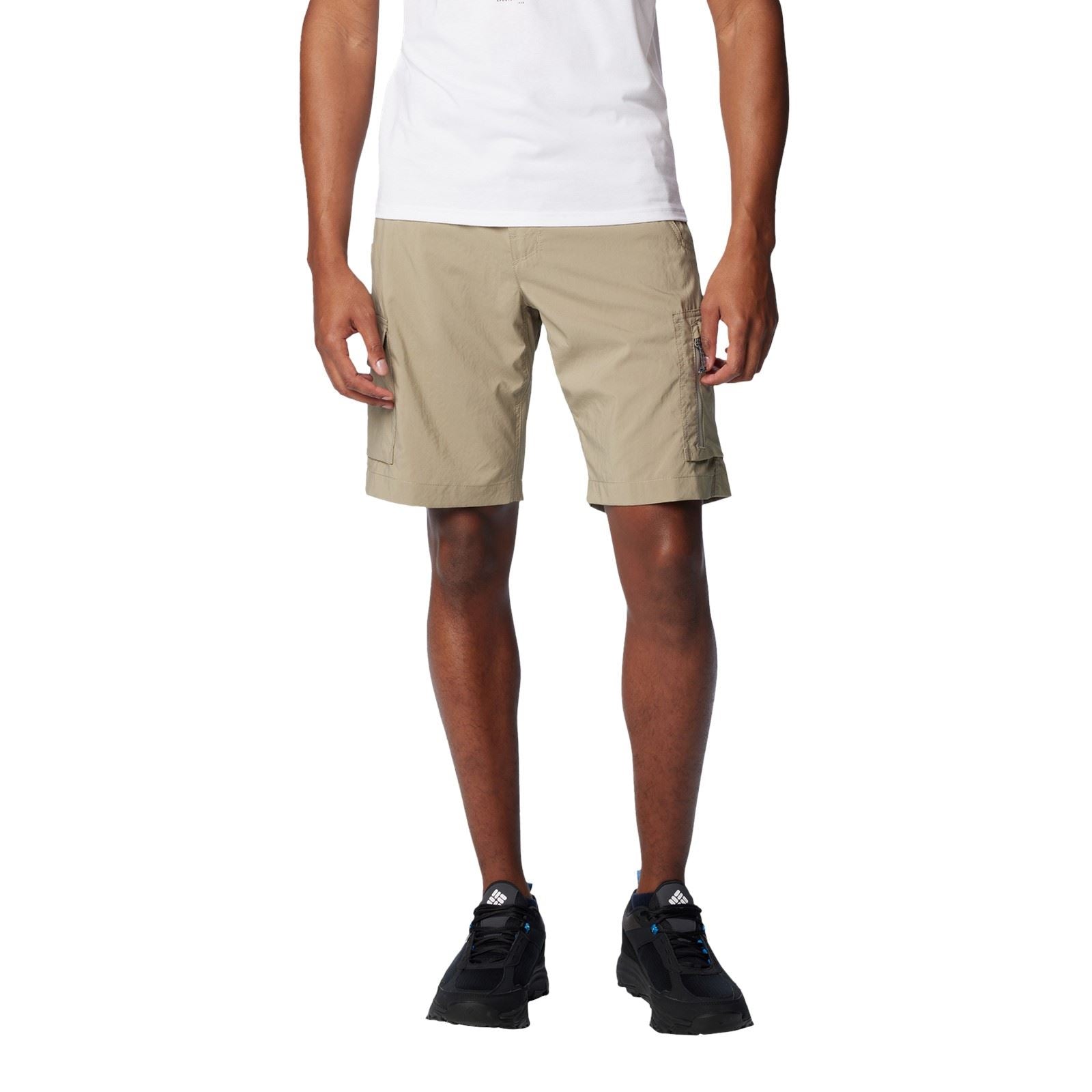 Columbia Silver Ridge Utility Cargo Short Polyester Herren Braune Knielange Shorts