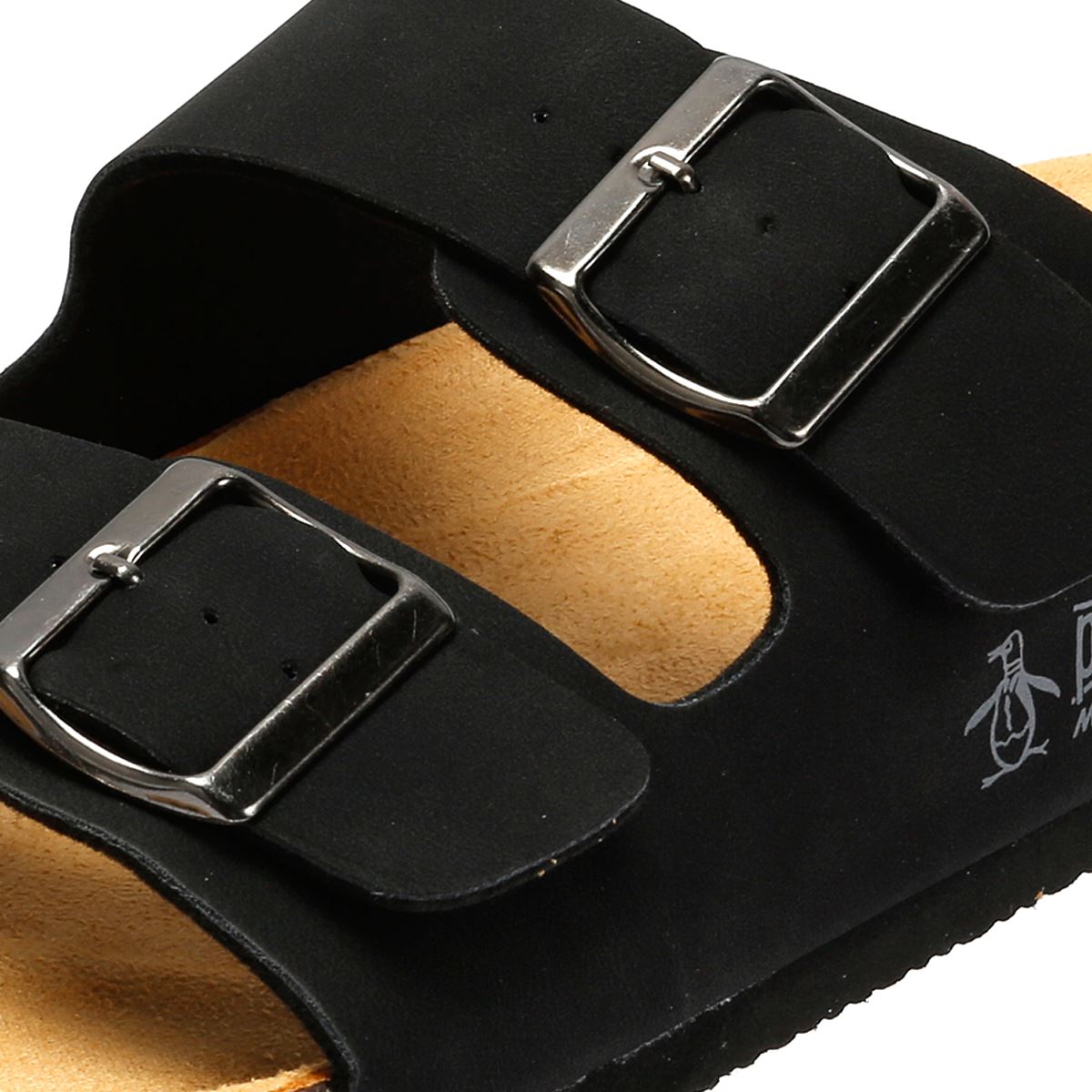 Penguin Port 2 Herren Schwarze Sandalen