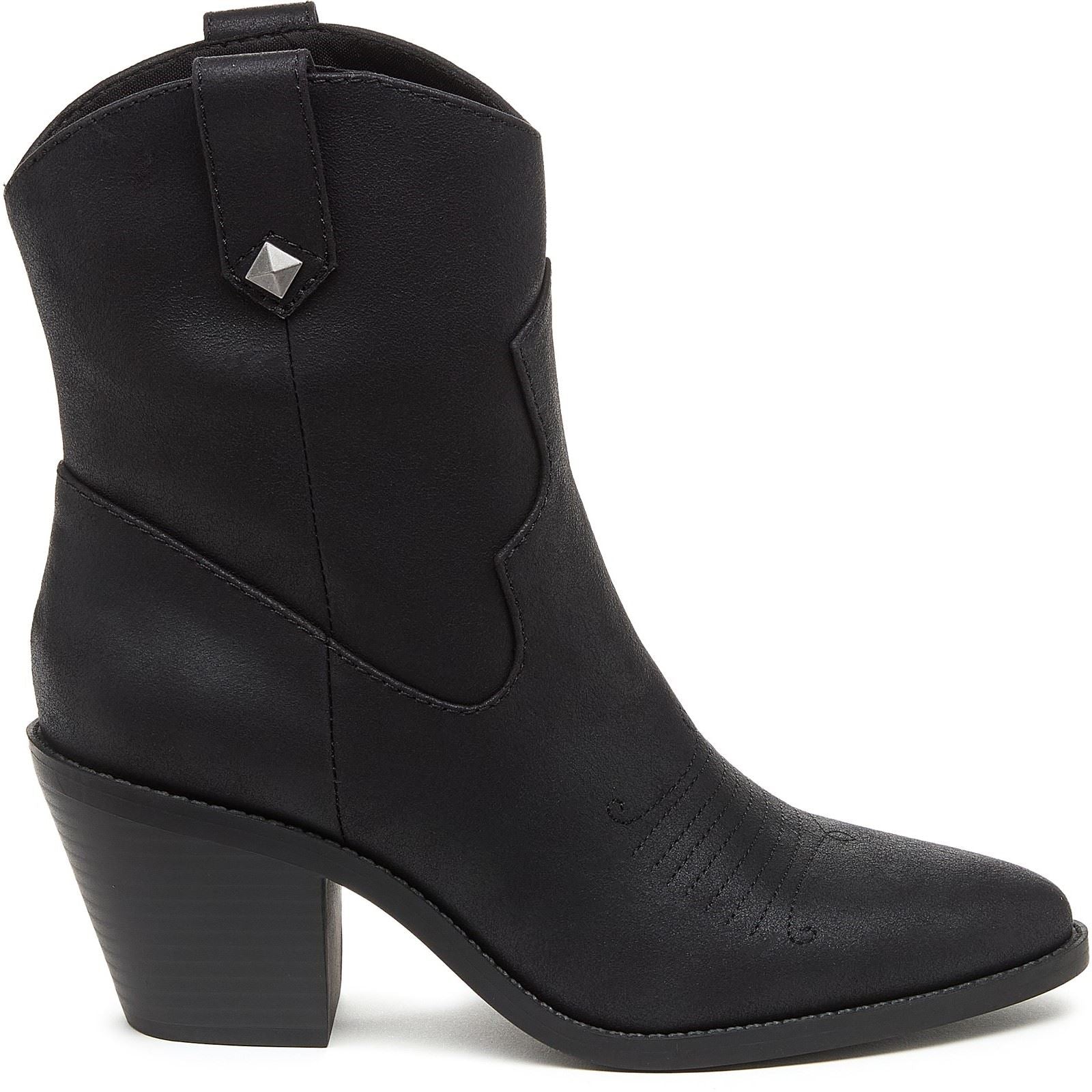 Rocket Dog Feather Polyurethan Damen Schwarze Farbe Stiefeletten mit Absatz