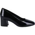 Hush Puppies Alicia Leder Damen Schwarze Absätze