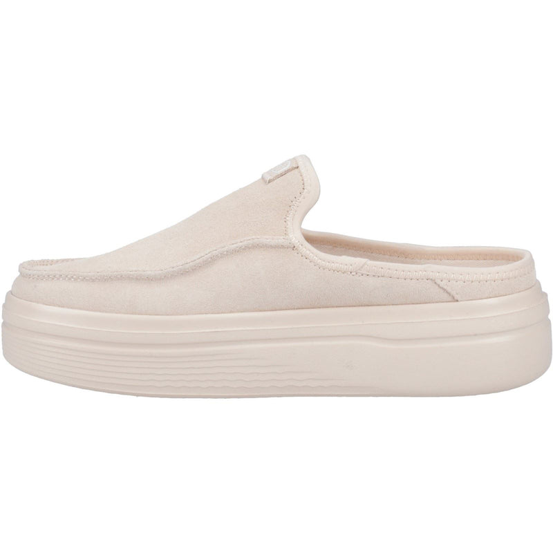 HEYDUDE Austin Lift Classic Leder Damen Pantoletten In Rosé