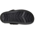 Crocs Classic Fuzz Scuff Thermoplastische Schwarze Herrenpantoletten