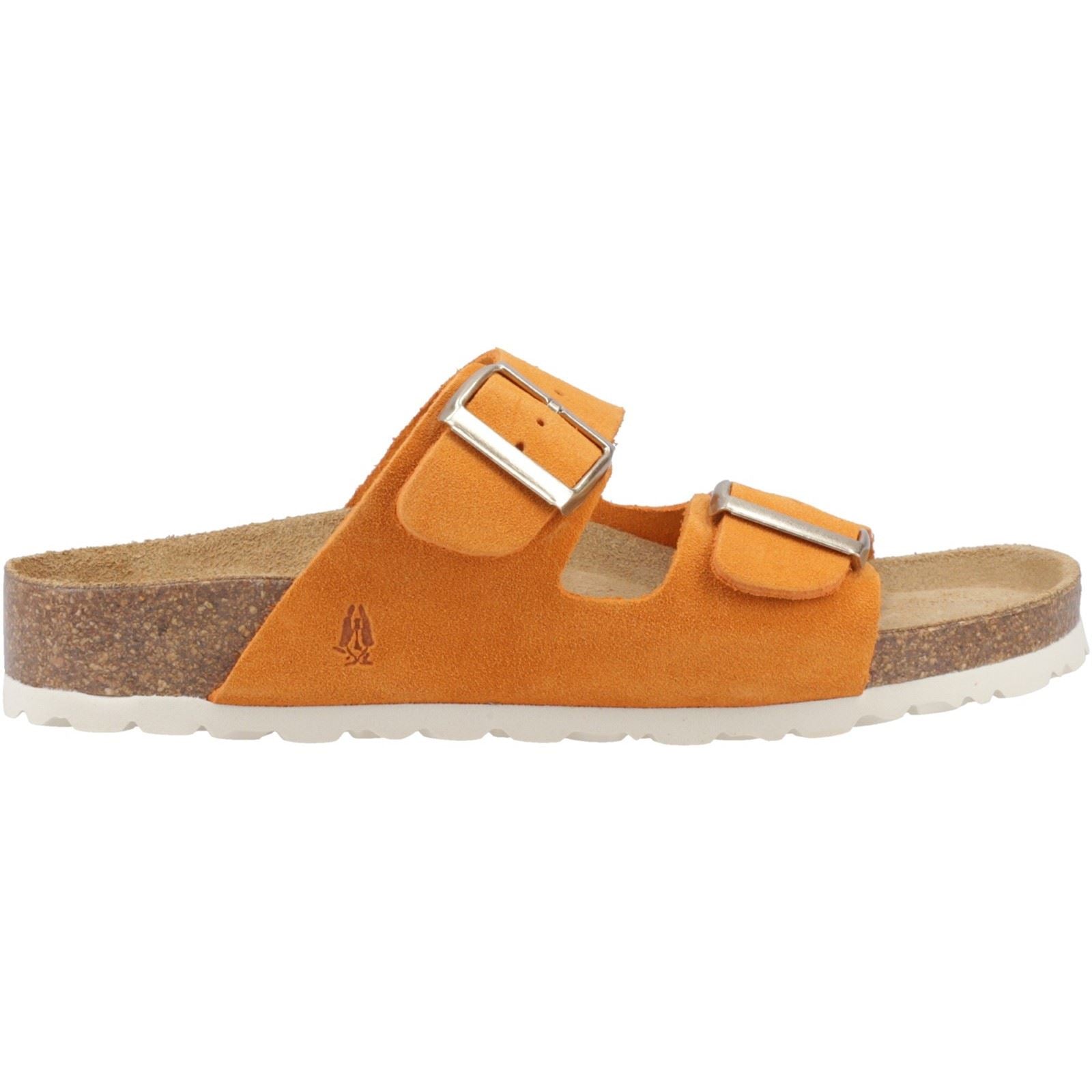 Hush Puppies Blaire Damen Sandalen Aus Veloursleder In Orange
