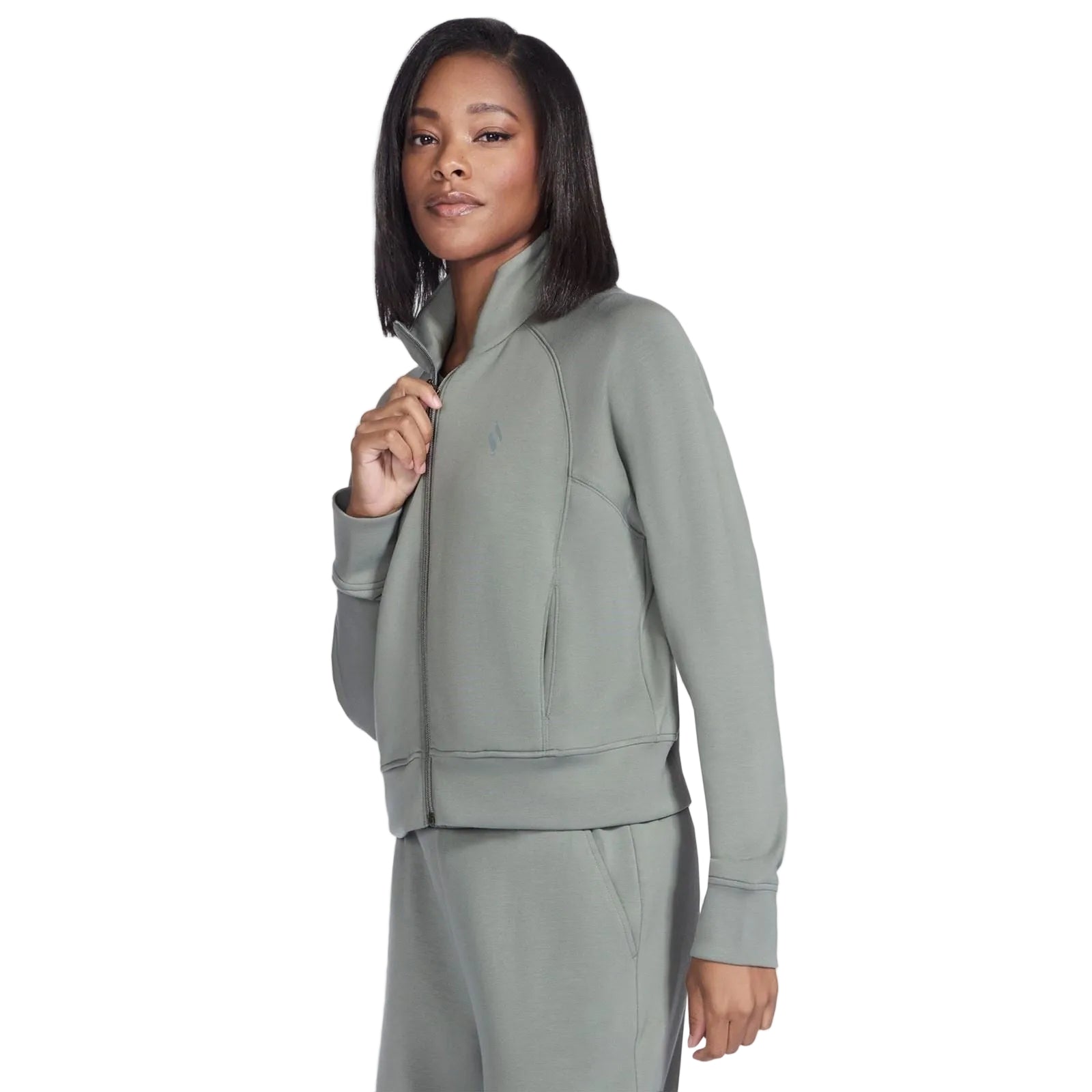Skechers Skechluxe Elevate Damen-Taupe-Jacke