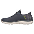 Skechers Slip-ins: Summits - High Range Polyester Herren-Sneaker In Anthrazit