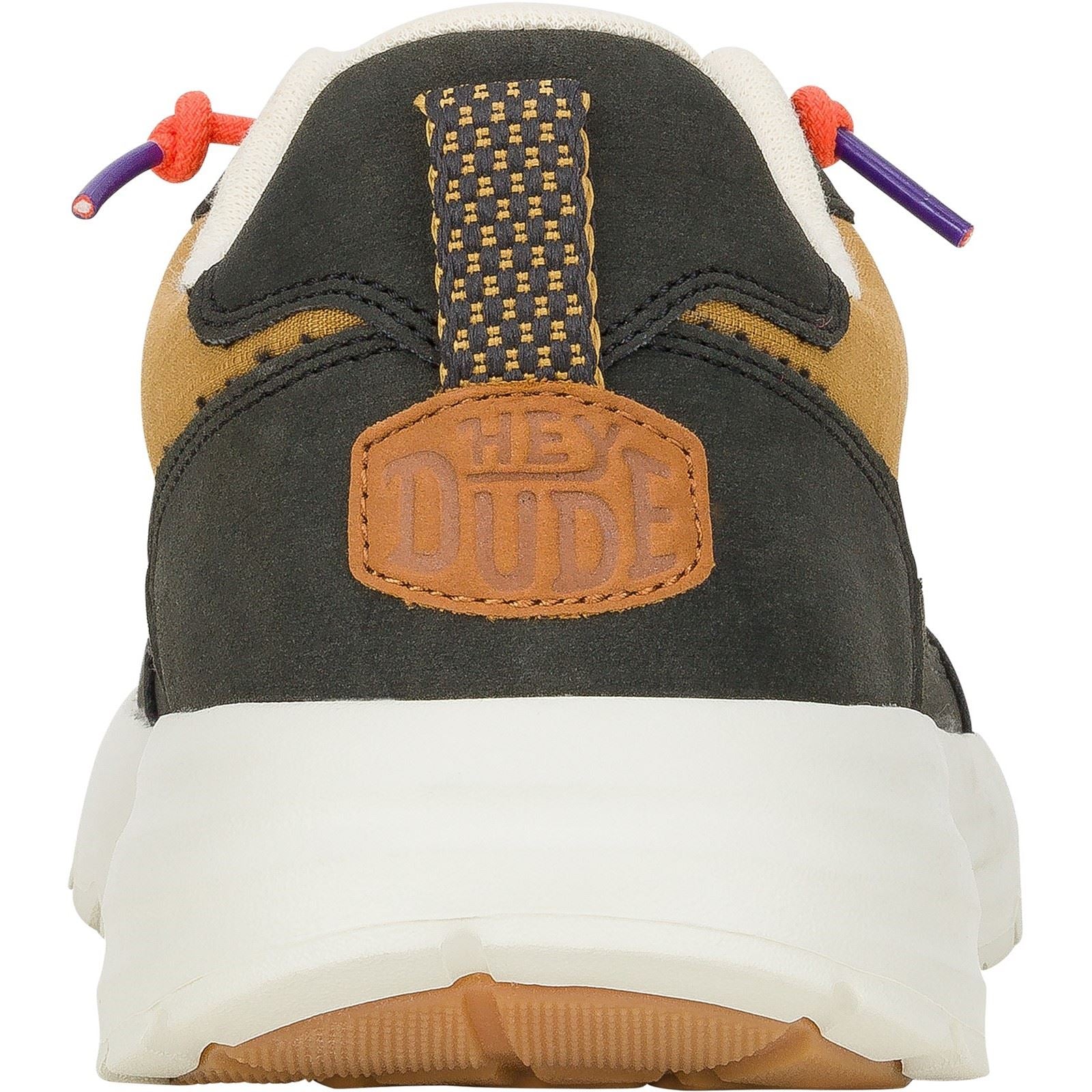 HEYDUDE Sirocco Alta Hype Nylon Herren Walnuss Sneaker