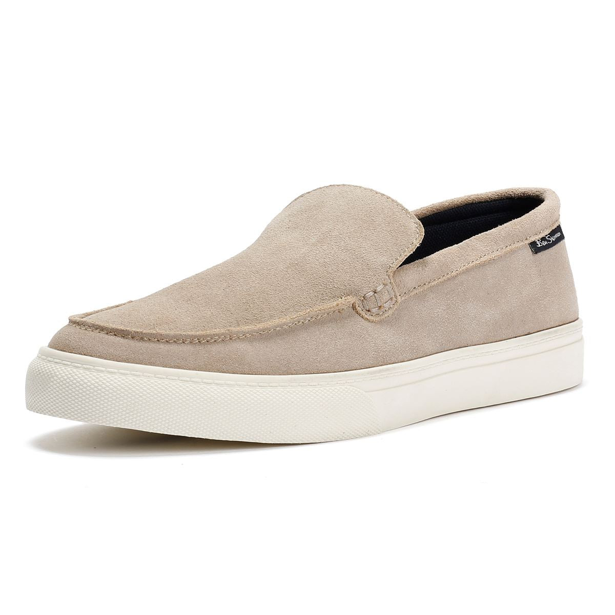Ben Sherman Almer Wildleder Herren Graue Loafer