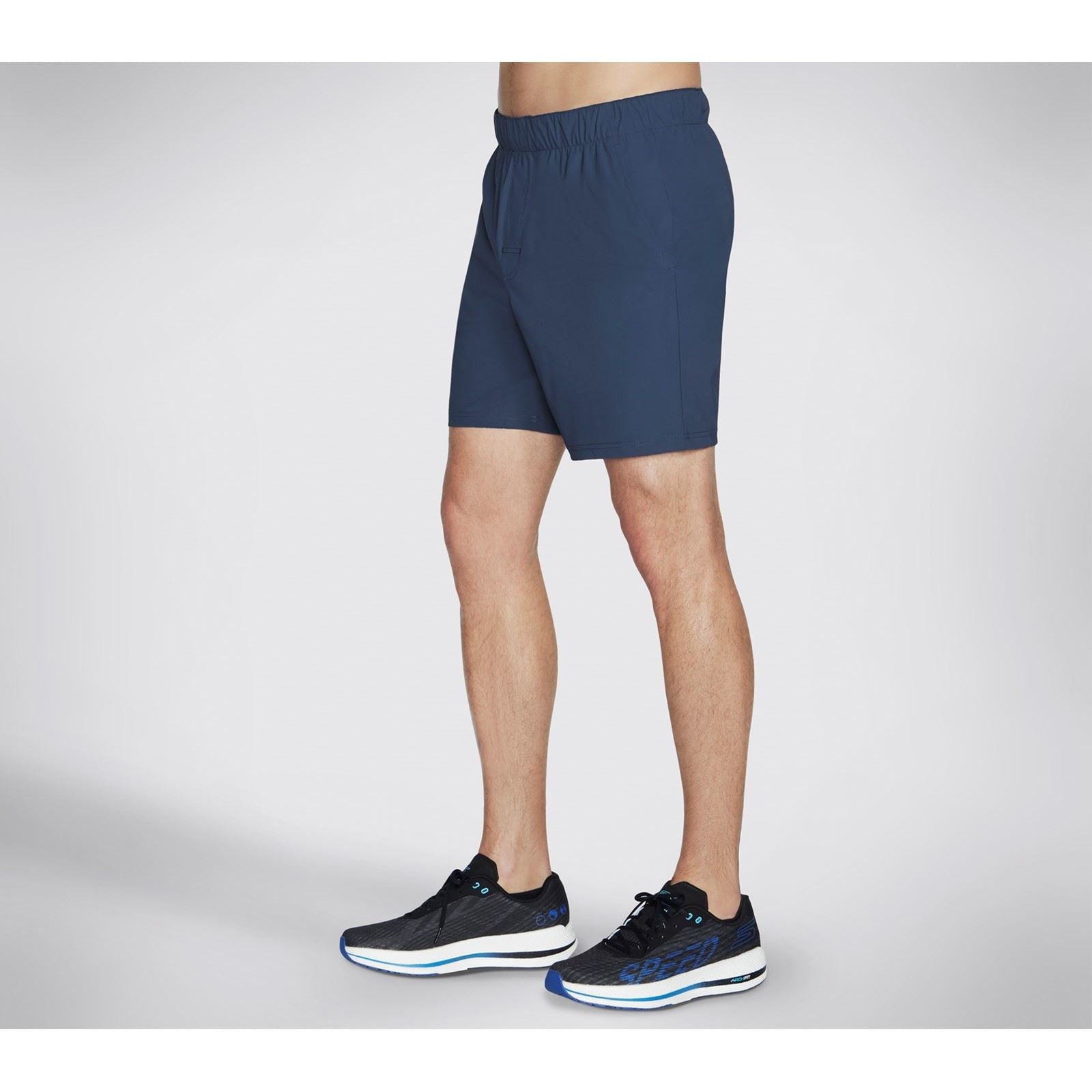 Skechers Performance GOSTRETCH Ultra Nylon Herren Graue Sport Shorts