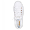 Skechers Arch Fit Arcade - Meet Ya There Baumwoll-Damensneaker In Weiß