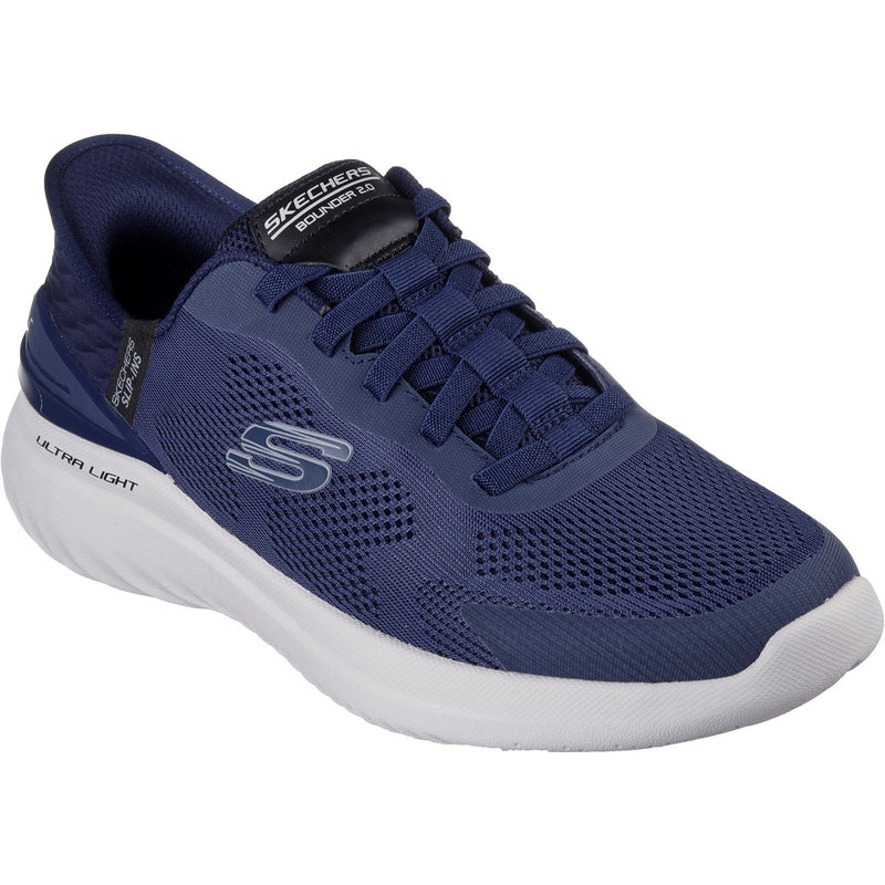 Skechers Bounder 2.0 Emerged Herren Marineblau Sneakers