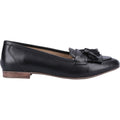 Hush Puppies Marissa Tassel Damen-Schwarze Farbe-Lederloafer