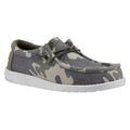 HEYDUDE Wally Washed Camo Herren-Camo-Bootsschuhe