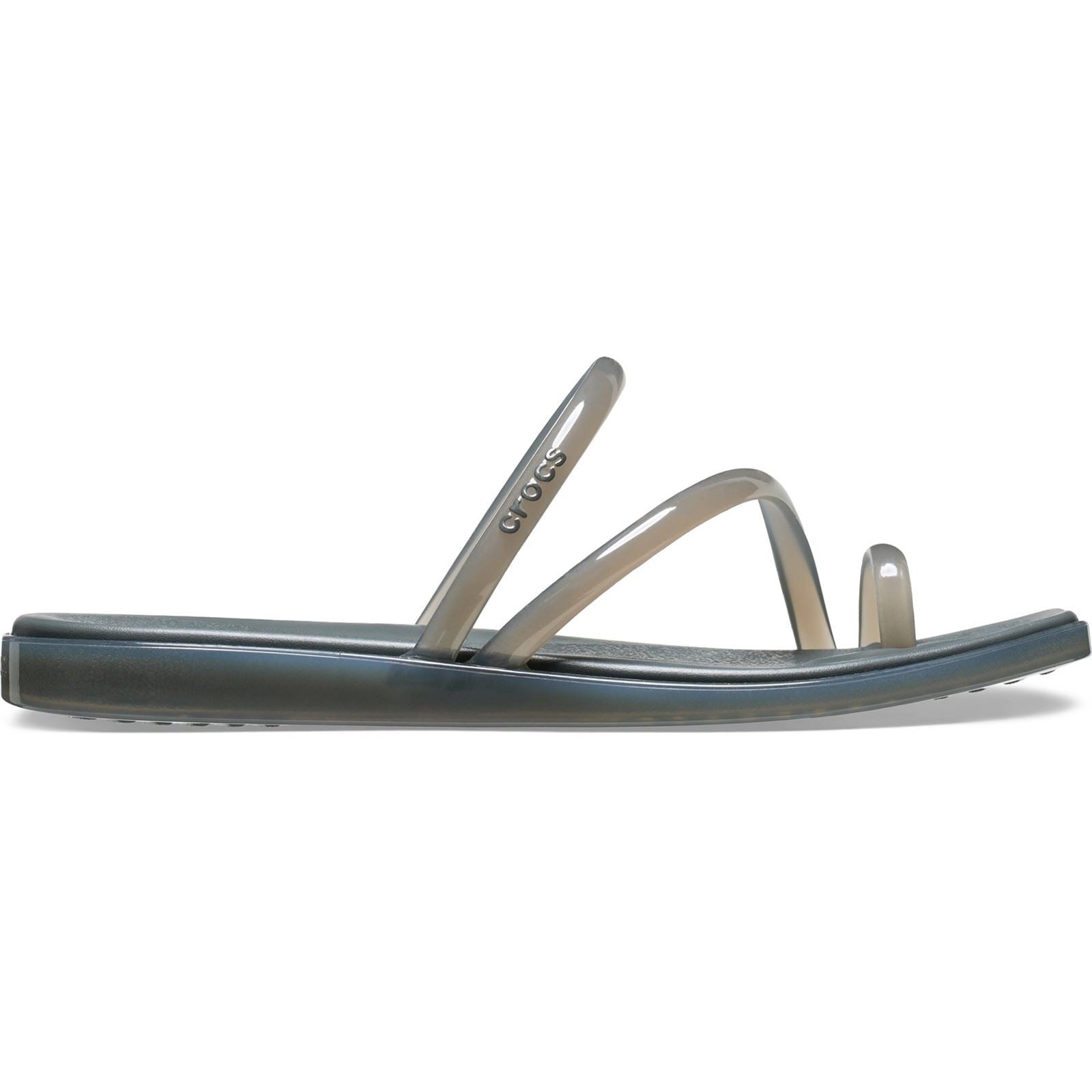 Crocs Miami Jely Toe Loop Eva Damen Carbon Sandalen