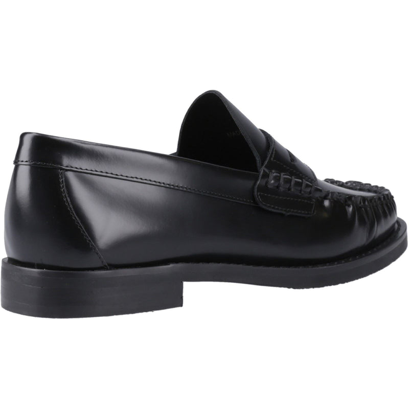 Dune Ginni Leder Damenschuhe Schwarz