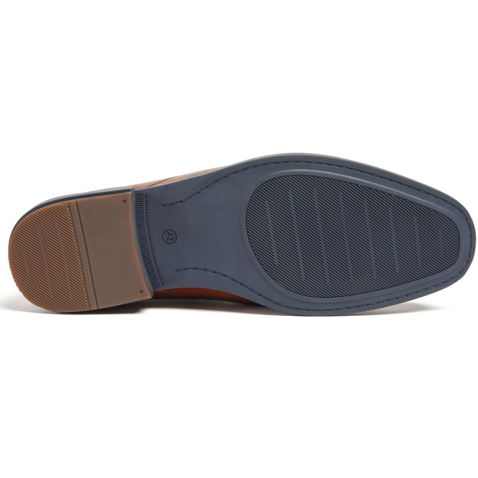Pod Smyth Herrenschuhe Aus Leder In Cognac Mit Schnürung