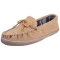 Cotswold Alberta Wildleder Herren Hausschuhe In Beige