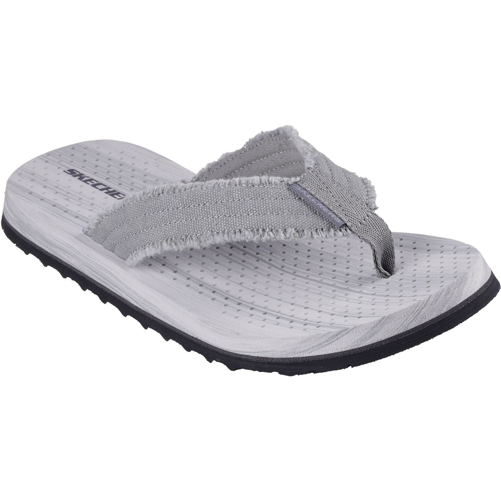 Skechers Tantric Fritz Textile Herren-Sandalen In Grau