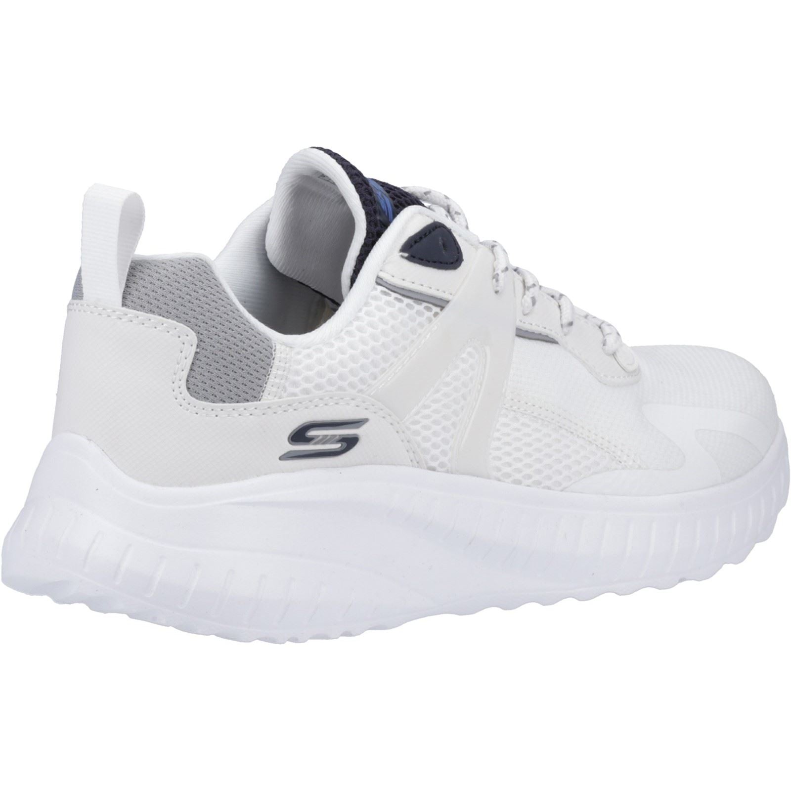 Skechers Bobs Squad Chaos Elevated Drift Herren-Sneaker Aus Synthetik In Weiß/Mehrfarbig