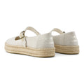 TOMS Carolina Mary Jane Damen Espadrilles Aus Natur Nylon