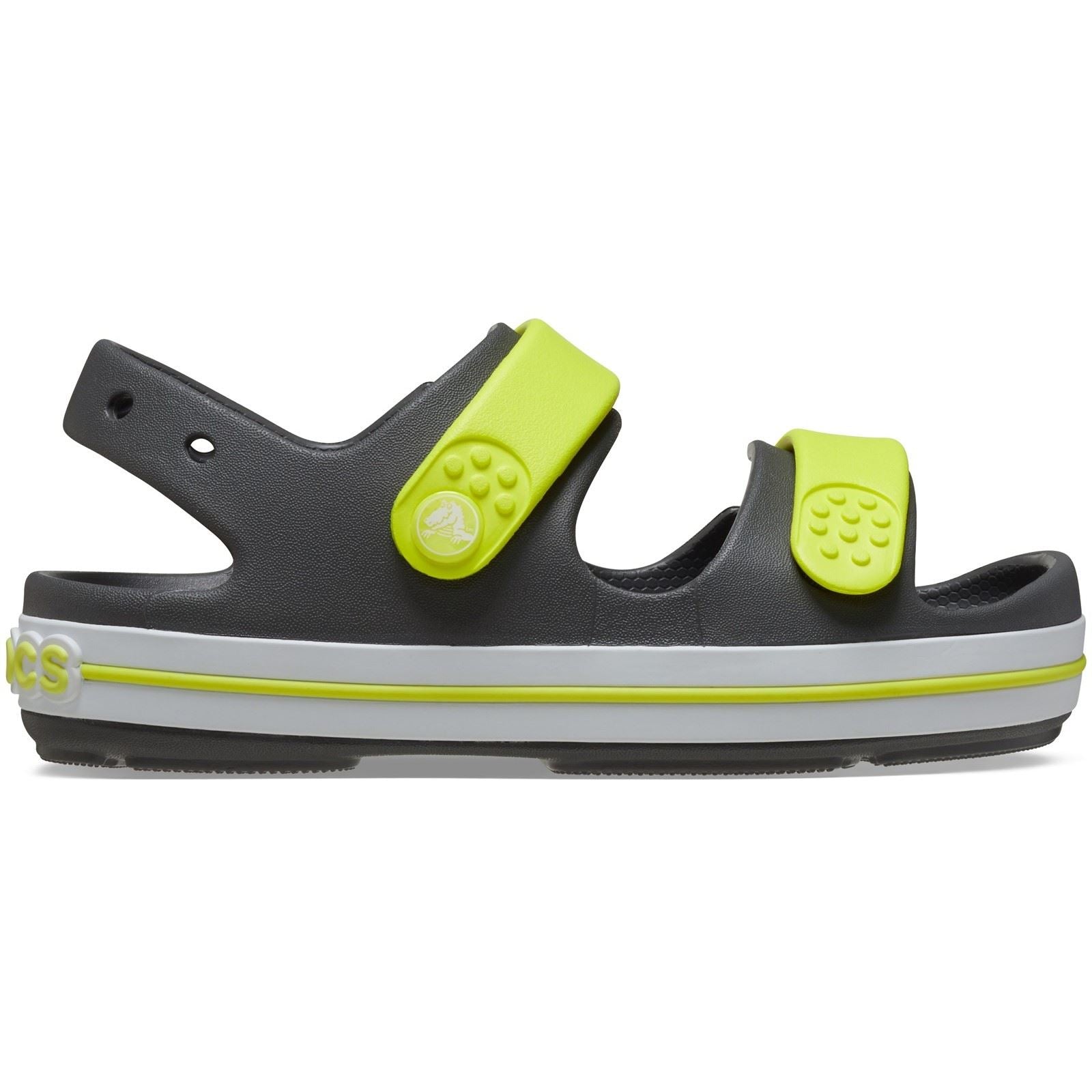 Crocs Crocband Play Thermoplastische Schiefergrau/Säure Sandalen