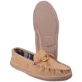 Cotswold Alberta Wildleder Herren Hausschuhe In Beige