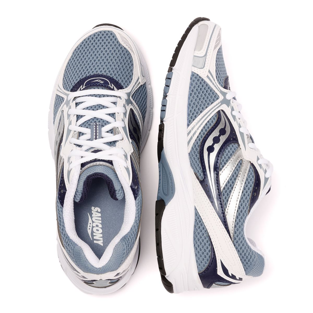 Saucony Grid Legacy Damen Blaue Turnschuhe