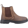 Hush Puppies Jamie Leder Herren Stiefel Braun