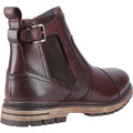 Pod Apollo Leder/Textil-Herrenstiefel In Dunkelbraun