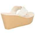 Rocket Dog Diver Damen Creme Keilabsätze