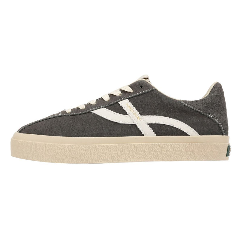 Pompeii Dart Herren Sneaker Aus Veloursleder In Grau