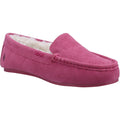 Hush Puppies Annie Mocassin Wildleder Damenrosa Hausschuhe