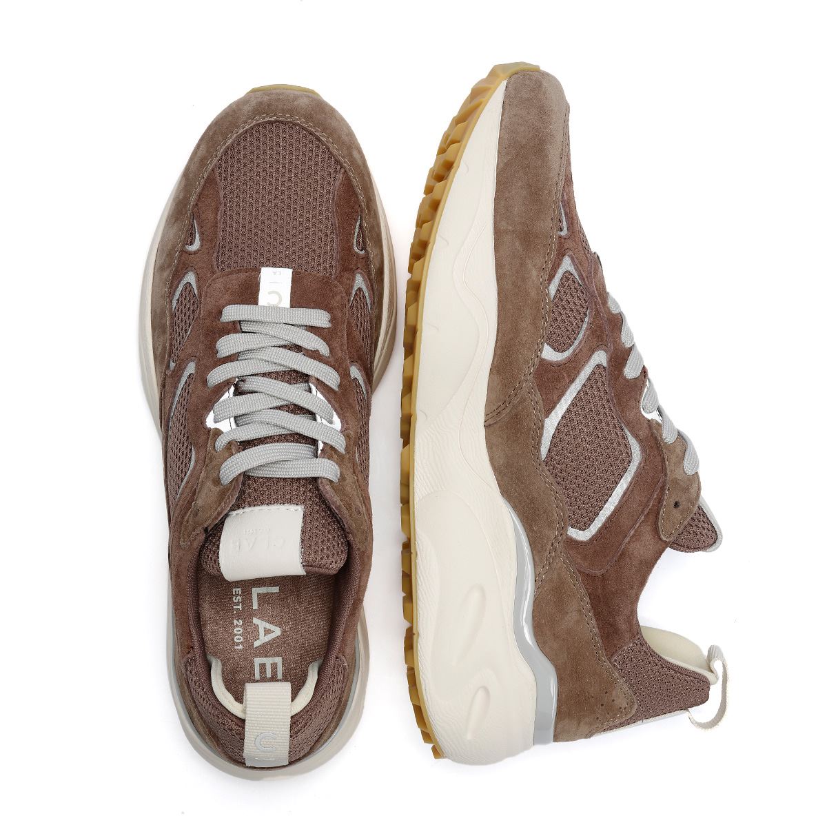 Clae Salazar Herren Wildleder Turnschuhe In Braun