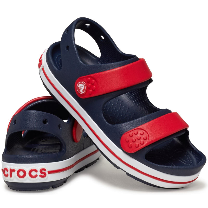 Crocs Crocband Play Thermoplastische Navy/Varsity Red Sandalen