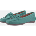 Hush Puppies Maggie Leder Damenhimmelblaue Loafer