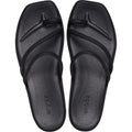 Crocs Miami Toe Loop Sandal Damen Schwarze Farbe Sandalen