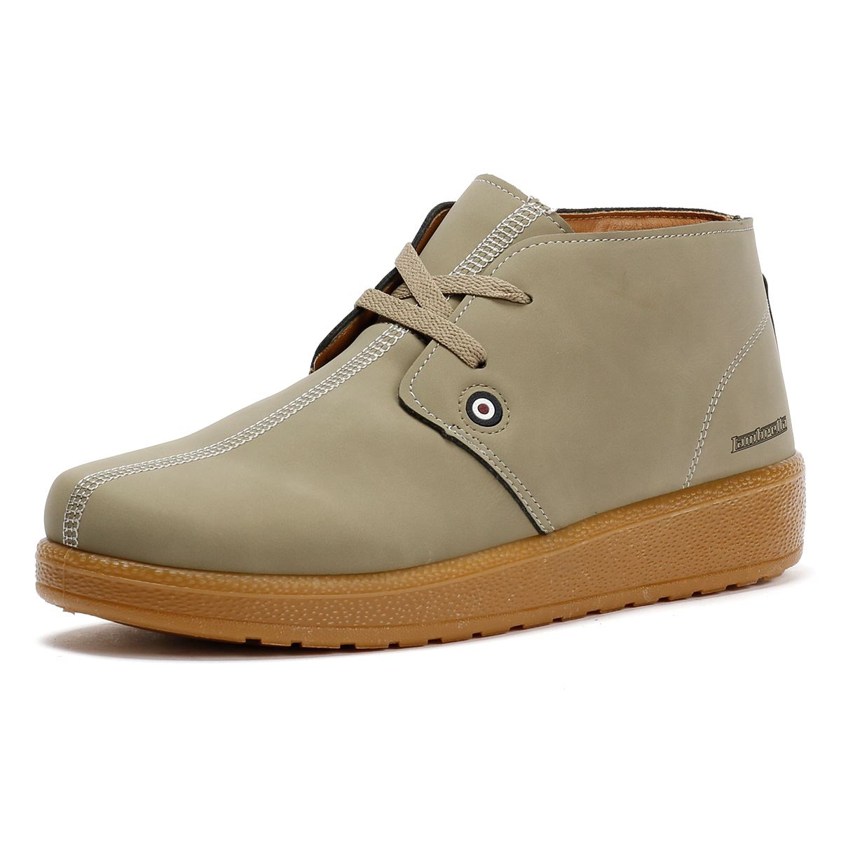 Lambretta Pinto Herren Beigefarbene Stiefel