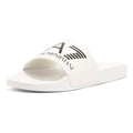 EA7 Water Sports Slide Herren Pantoletten Aus Weißem PVC