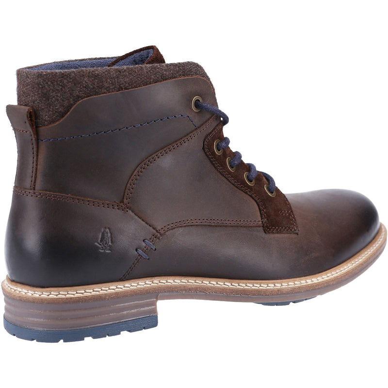 Hush Puppies Joel Braune Herrenstiefel Aus Leder