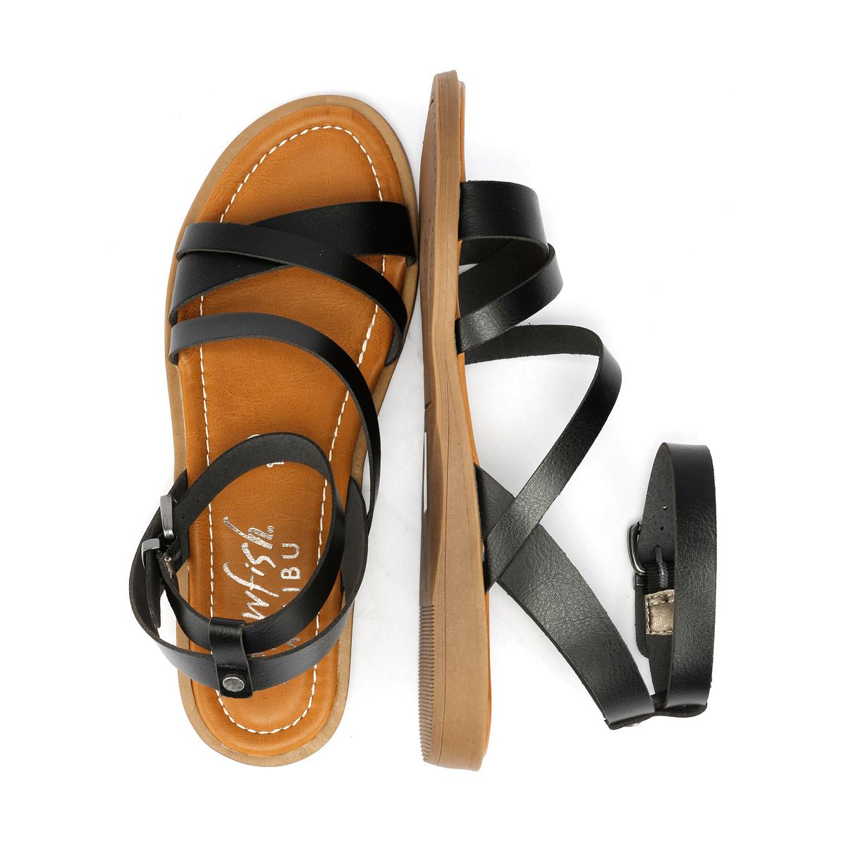 Blowfish Malibu Daffodil Damen Schwarze Farbe Sandalen